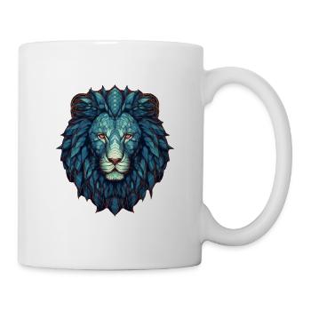 Lion - Mug blanc - blanc - Droite