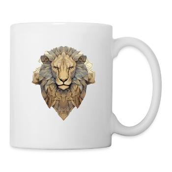 Lion - Mug blanc - blanc - Droite