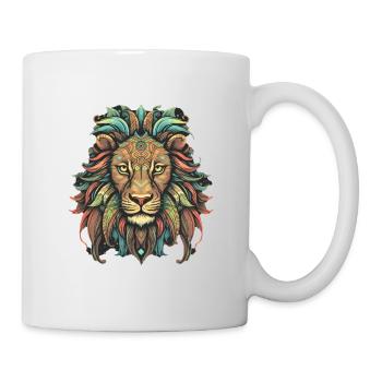 Lion - Mug blanc - blanc - Droite