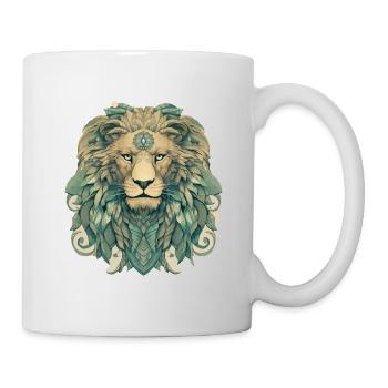 Lion - Mug blanc - blanc - Droite