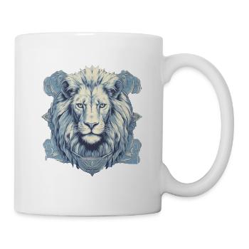 Lion - Mug blanc - blanc - Droite