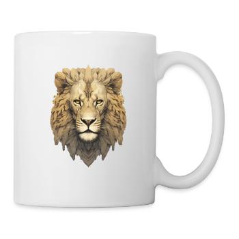 Lion - Mug blanc - blanc - Droite