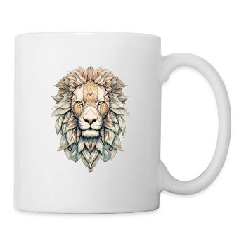 Lion - Mug blanc - blanc - Droite