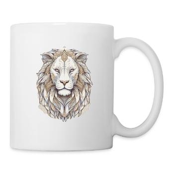 Lion - Mug blanc - blanc - Droite