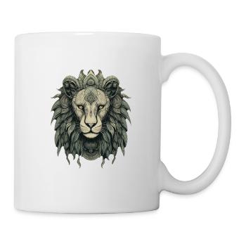 Lion - Mug blanc - blanc - Droite
