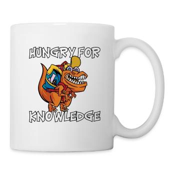 Enrollment back to school 1st grade Cooler Dino T-Rex - Mug - white - Right