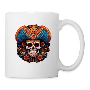 Cinco de Mayo Skull - Tasse - Weiß - Rechts