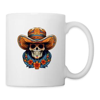 Cinco de Mayo Skull - Tasse - Weiß - Rechts