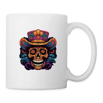 Cinco de Mayo Skull - Tasse - Weiß - Rechts