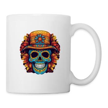 Cinco de Mayo Skull - Tasse - Weiß - Rechts