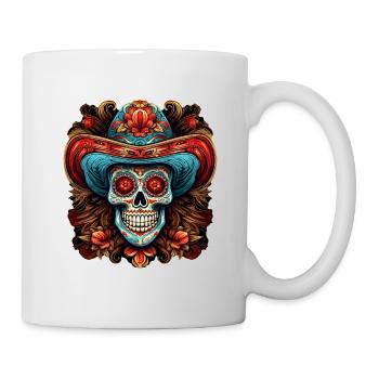 Cinco de Mayo Skull - Tasse - Weiß - Rechts