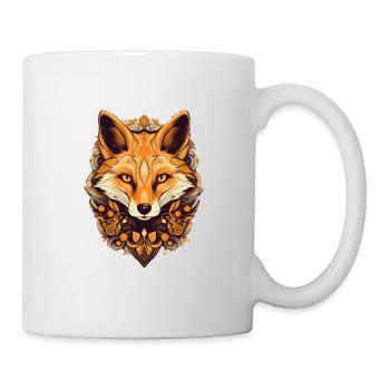 Fuchs - Tasse - Weiß - Rechts