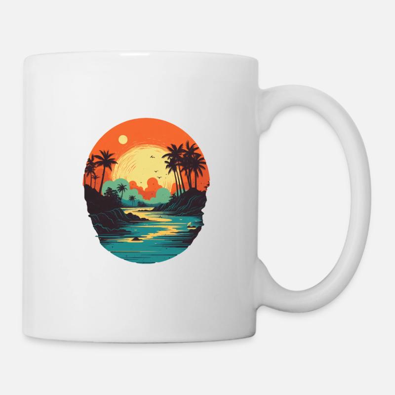 Strand - Tasse - Weiß