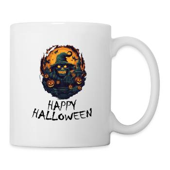 Halloween - Happy Halloween - Tasse - Weiß - Rechts