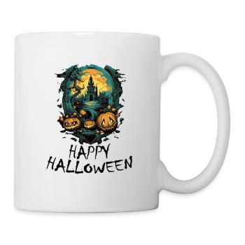 Halloween - Happy Halloween - Tasse - Weiß - Rechts