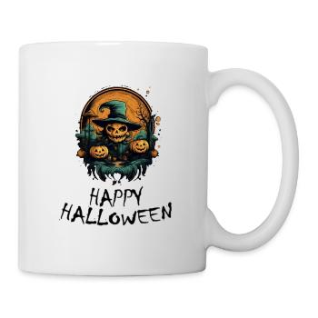 Halloween - Happy Halloween - Tasse - Weiß - Rechts