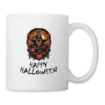 Halloween - Happy Halloween - Tasse - Weiß - Rechts