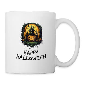 Halloween - Happy Halloween - Tasse - Weiß - Rechts