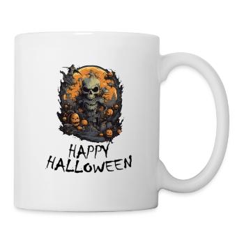 Halloween - Happy Halloween - Tasse - Weiß - Rechts