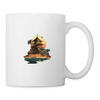 Strand - Tasse - Weiß - Rechts