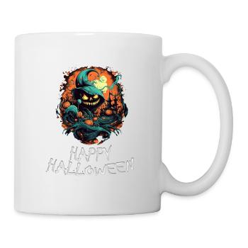 Halloween - Happy Halloween - Tasse - Weiß - Rechts