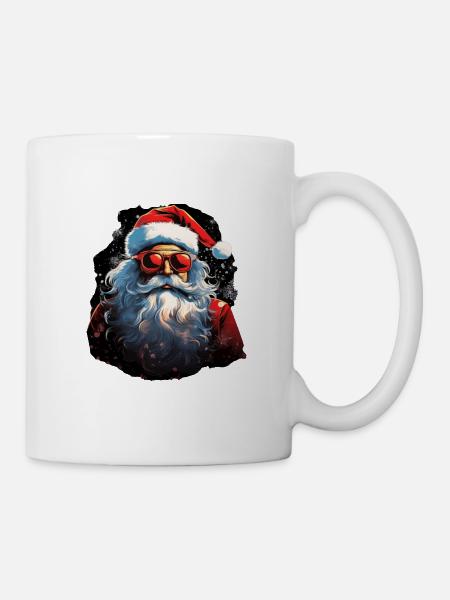 Weihnachtsmann - Tasse - Weiß