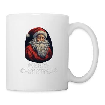 Le Père Noël épouse Noël - Mug blanc - blanc - Droite
