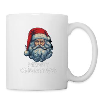 Le Père Noël épouse Noël - Mug blanc - blanc - Droite