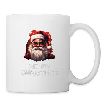 Weihnachtsmann - Marry Christmas - Tasse - Weiß - Rechts