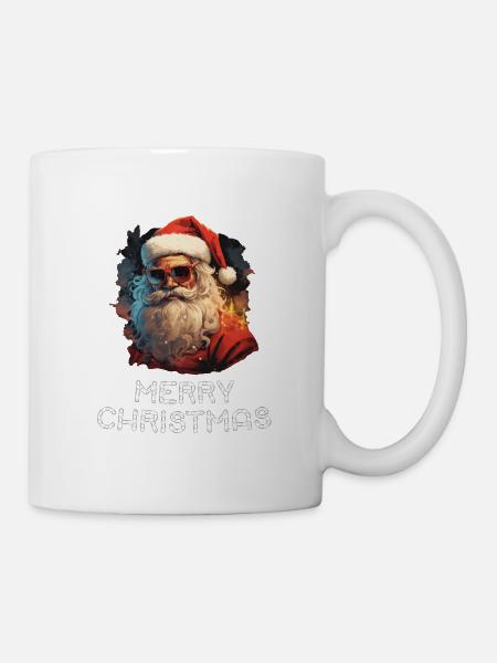 Weihnachtsmann - Marry Christmas - Tasse - Weiß