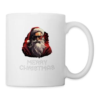 Weihnachtsmann - Marry Christmas - Tasse - Weiß - Rechts