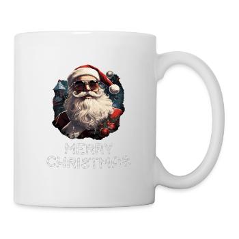 Weihnachtsmann - Marry Christmas - Tasse - Weiß - Rechts