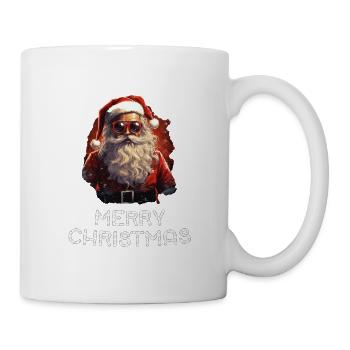 Weihnachtsmann - Marry Christmas - Tasse - Weiß - Rechts