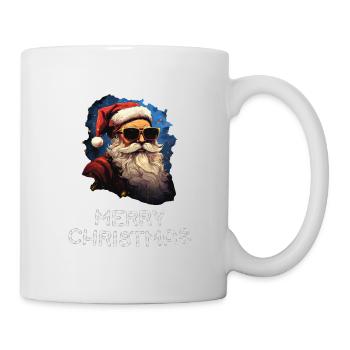 Weihnachtsmann - Marry Christmas - Tasse - Weiß - Rechts