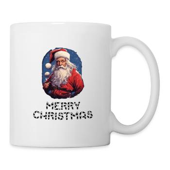 Weihnachtsmann - Marry Christmas - Tasse - Weiß - Rechts