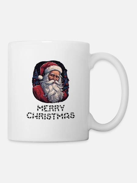 Weihnachtsmann - Marry Christmas - Tasse - Weiß