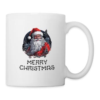 Weihnachtsmann - Marry Christmas - Tasse - Weiß - Rechts