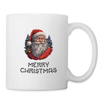 Weihnachtsmann - Marry Christmas - Tasse - Weiß - Rechts
