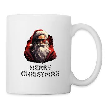 Weihnachtsmann - Marry Christmas - Tasse - Weiß - Rechts