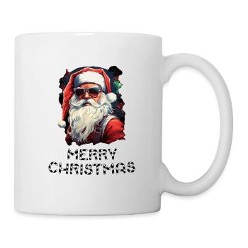 Weihnachtsmann - Marry Christmas - Tasse - Weiß - Rechts
