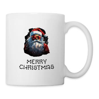Weihnachtsmann - Marry Christmas - Tasse - Weiß - Rechts