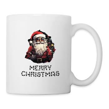 Weihnachtsmann - Marry Christmas - Tasse - Weiß - Rechts