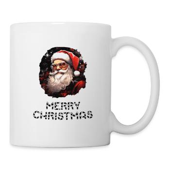 Weihnachtsmann - Marry Christmas - Tasse - Weiß - Rechts