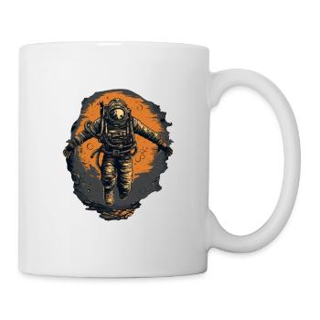 Plongeur - Mug blanc - blanc - Droite