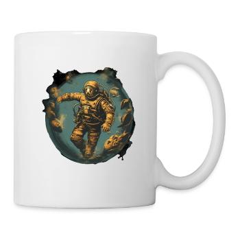 Plongeur - Mug blanc - blanc - Droite