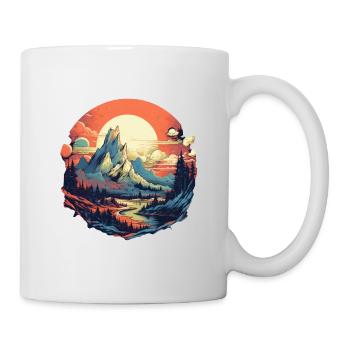 Landscape - Mug - white - Right
