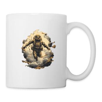 Plongeur - Mug blanc - blanc - Droite