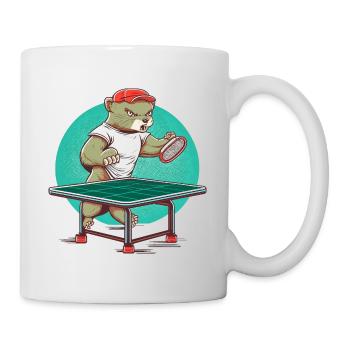 Mink Table Tennis - Mug blanc - blanc - Droite