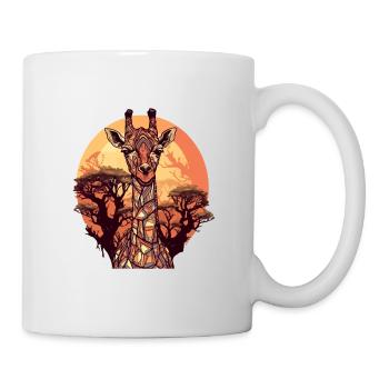 Aki the giraffe - Mug - white - Right