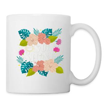 Tropical Summer - Tasse - Weiß - Rechts